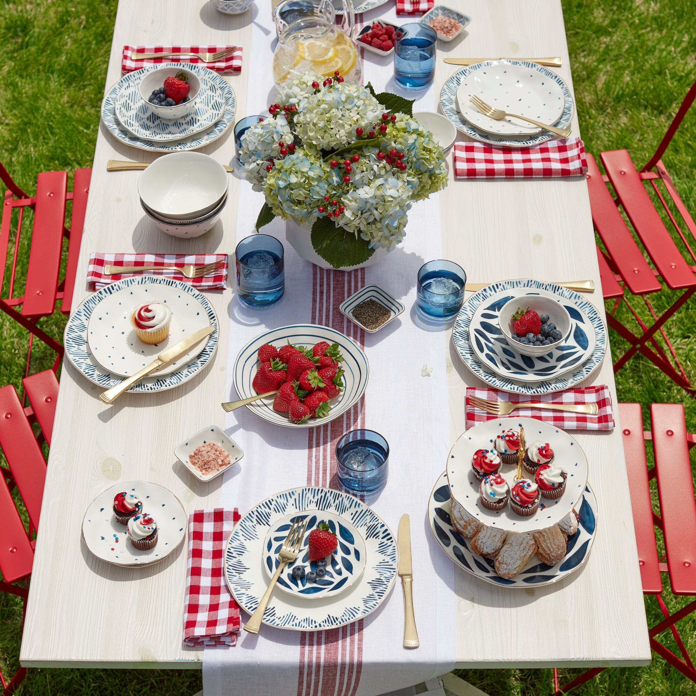 Lenox Heritage Lenox Heritage Blue Bay 12-Piece Dinnerware Set - Image 2