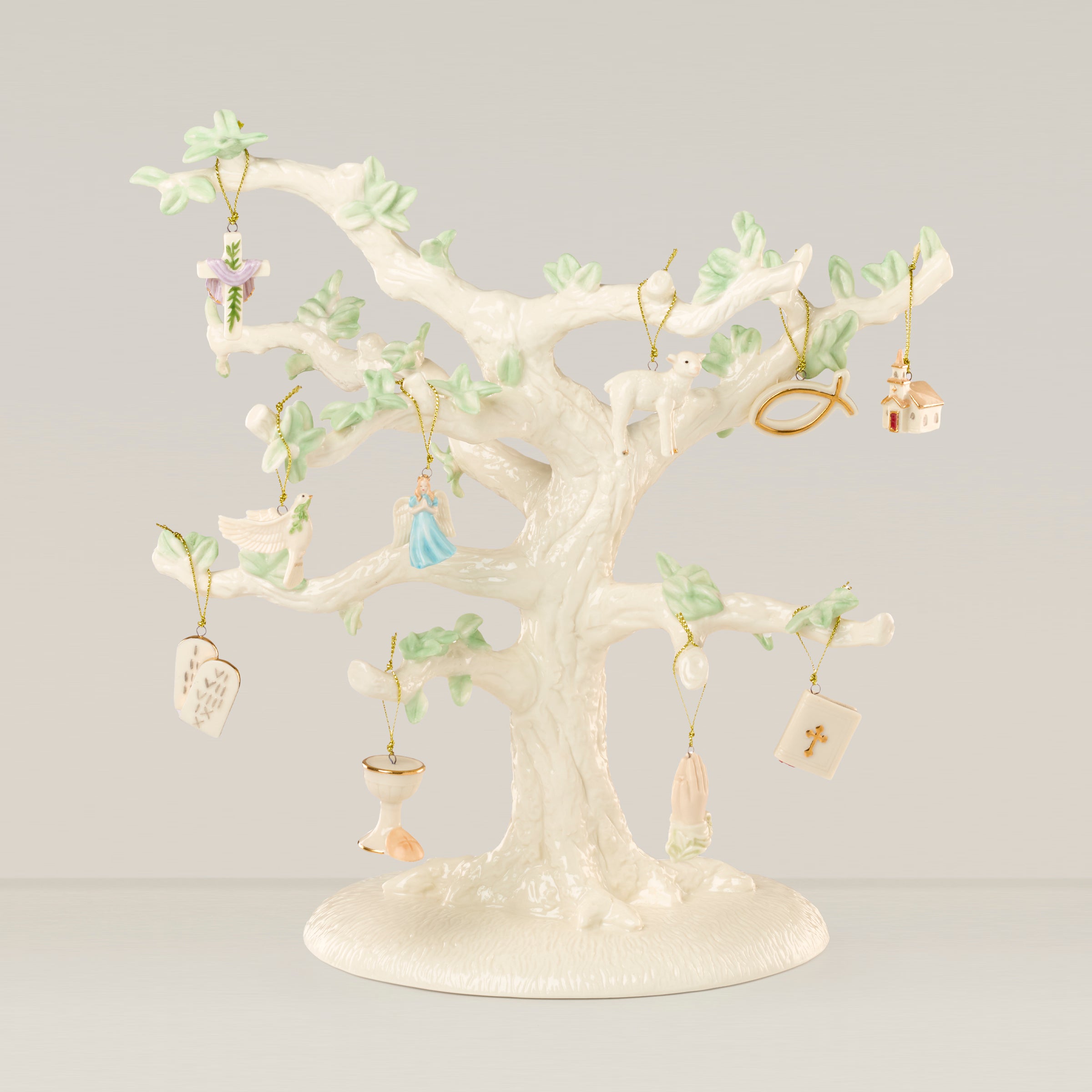 Lenox Heritage Lenox Heritage Tree of Faith 10-Piece Mini Ornament Set - Image 2