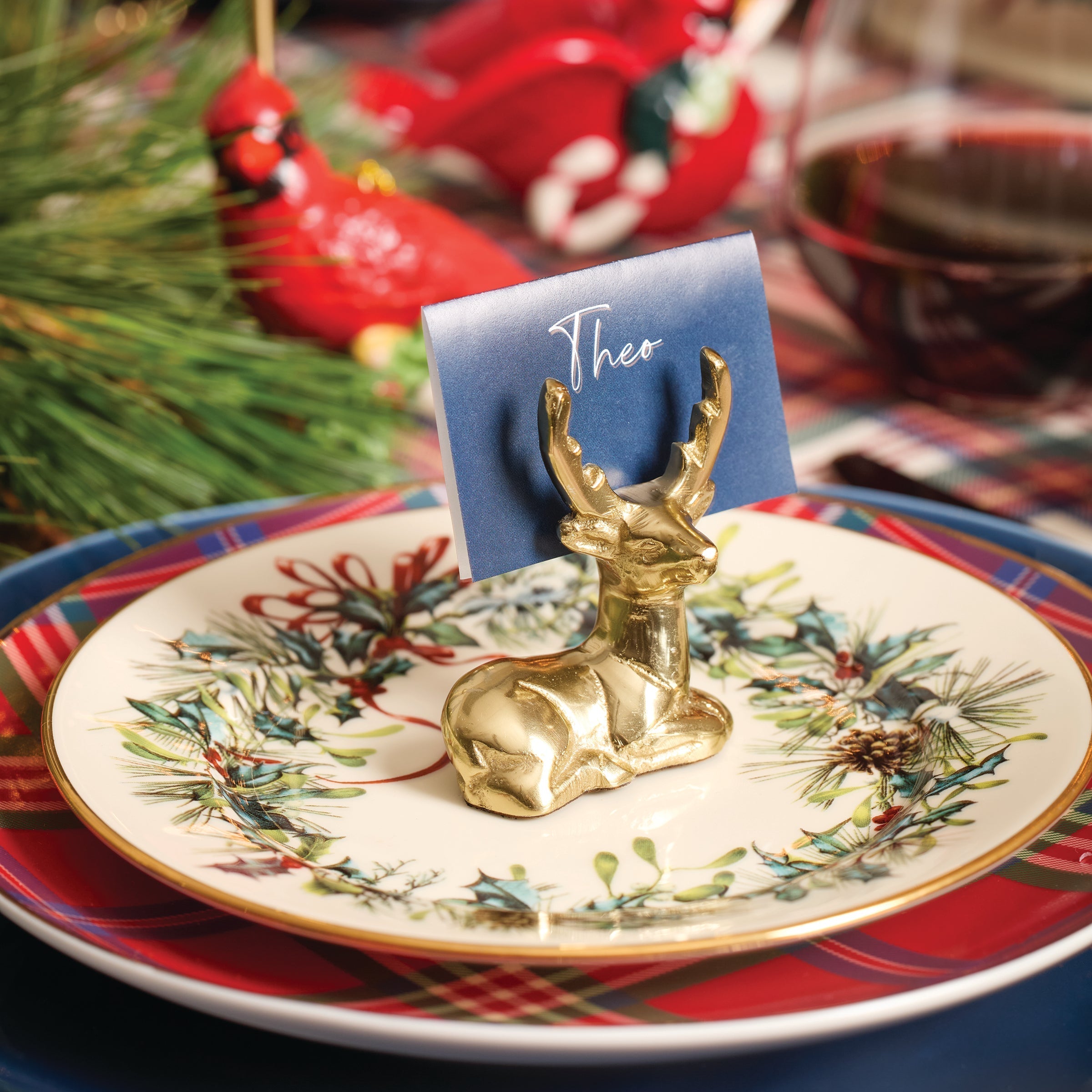 Lenox Heritage Lenox Heritage Winter Greetings Salad Plates, Set of 6 - Image 3