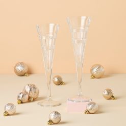 Alternative view of Lenox Heritage Lenox Heritage Hudson Crystal Toasting Flutes, Set of 2