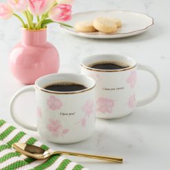 Alternative view of Lenox Heritage Lenox Heritage Spring Pansies Mugs, Set of 2