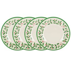 Alternative view of Lenox Heritage Lenox Heritage Holiday Melamine Accent Plates, Set of 4