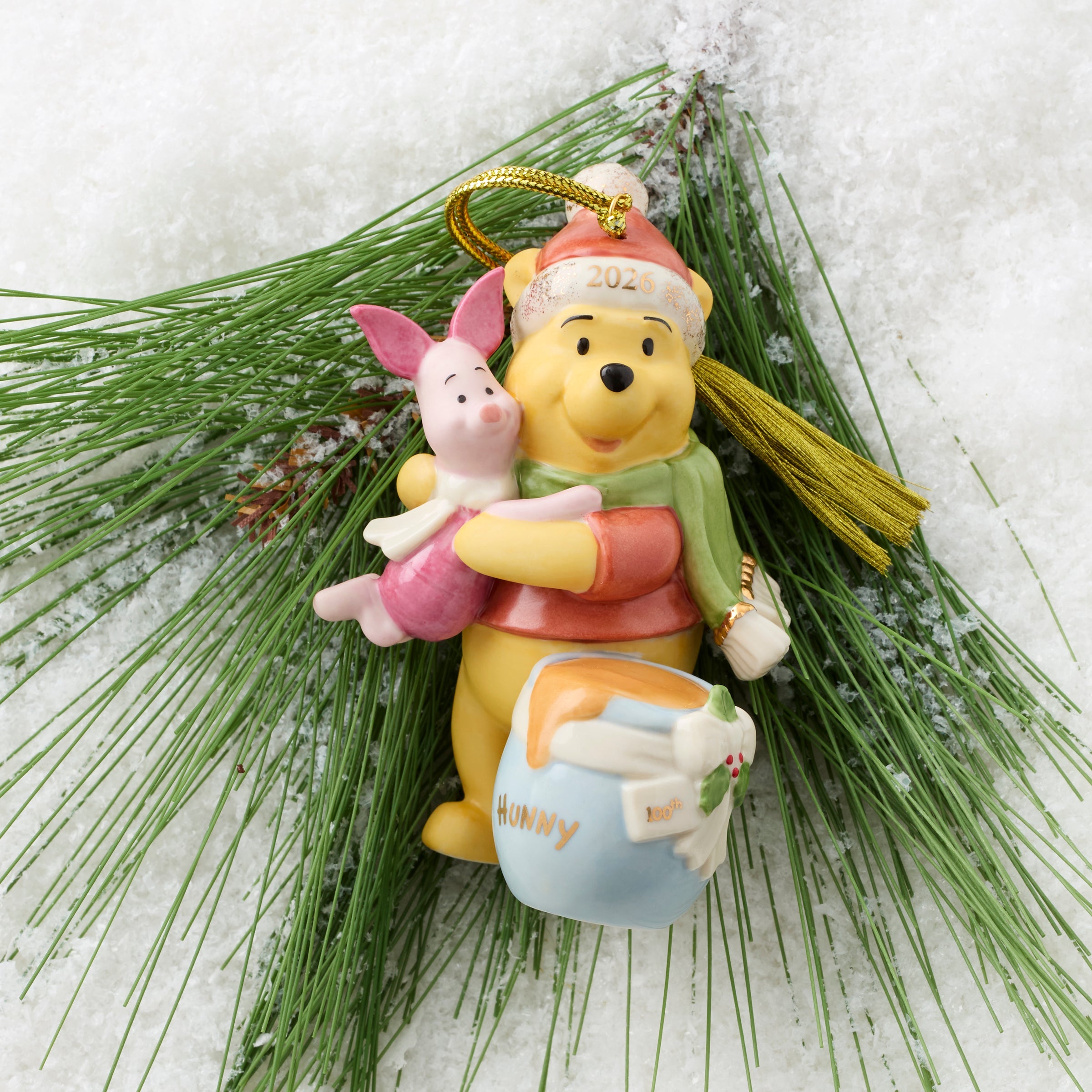 Lenox Heritage Lenox Heritage 2026 100th Anniversary Winnie the Pooh Ornament - Image 3