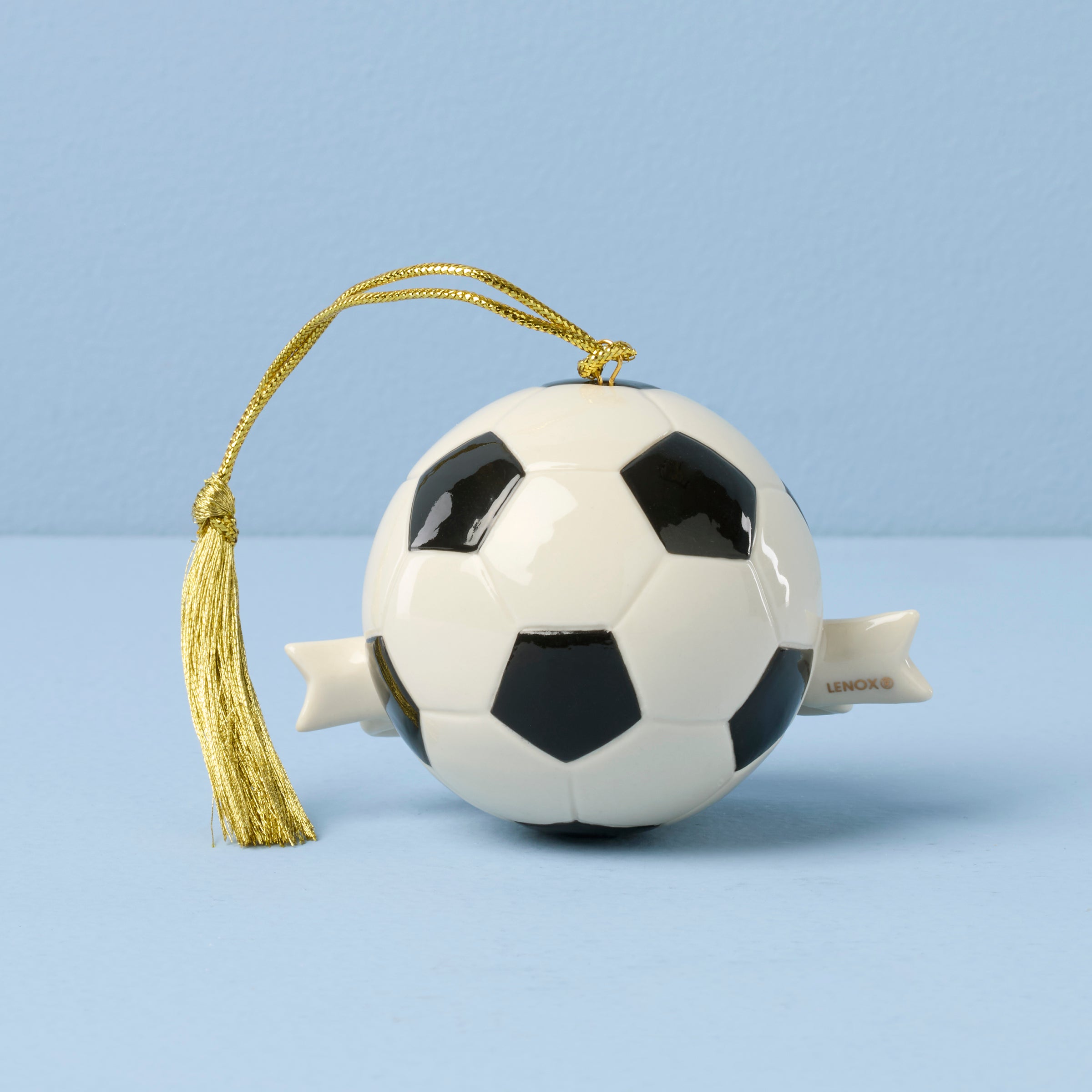 Lenox Heritage Lenox Heritage Personalized Soccer Ball Ornament - Image 2