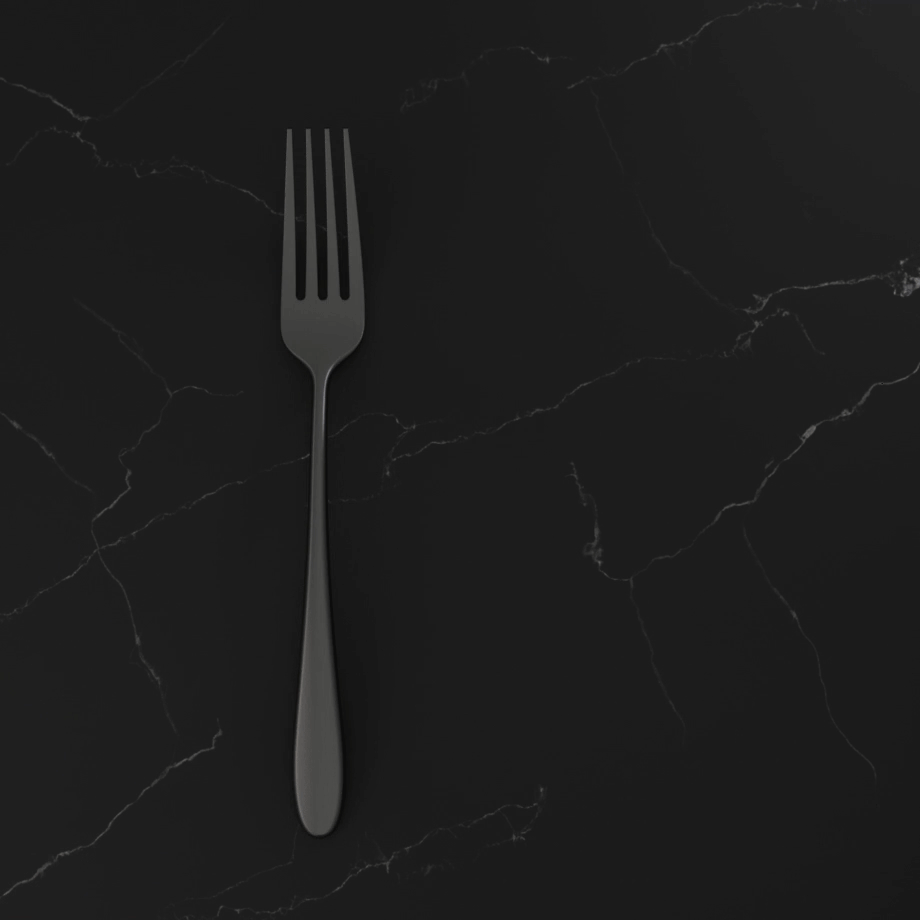 Lenox Heritage Lenox Heritage Poet Black Satin 20-Piece Flatware Set - Image 2