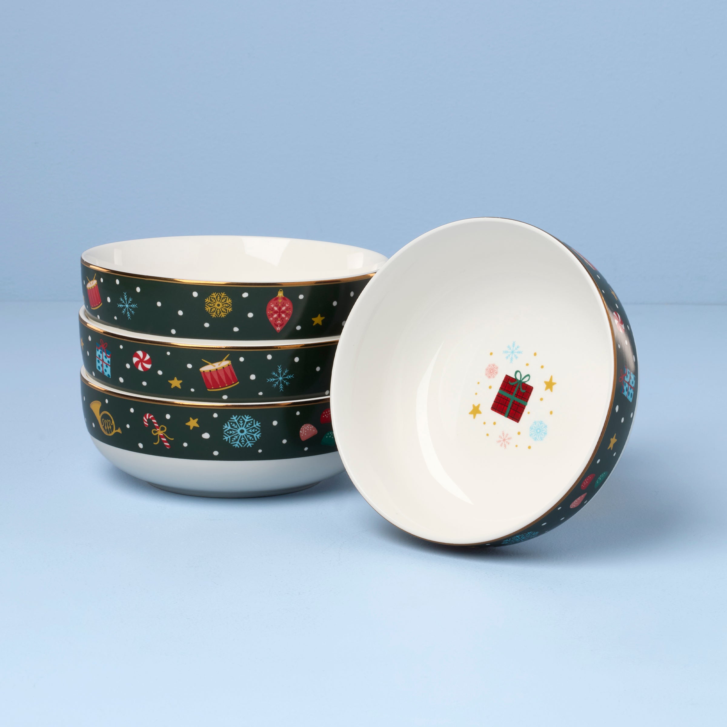 Lenox Heritage Lenox Heritage Nutcracker Ballet All Purpose Bowls, Set of 4