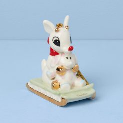 Lenox Heritage Lenox Heritage Personalized Rudolph with Misfit Elephant Ornament