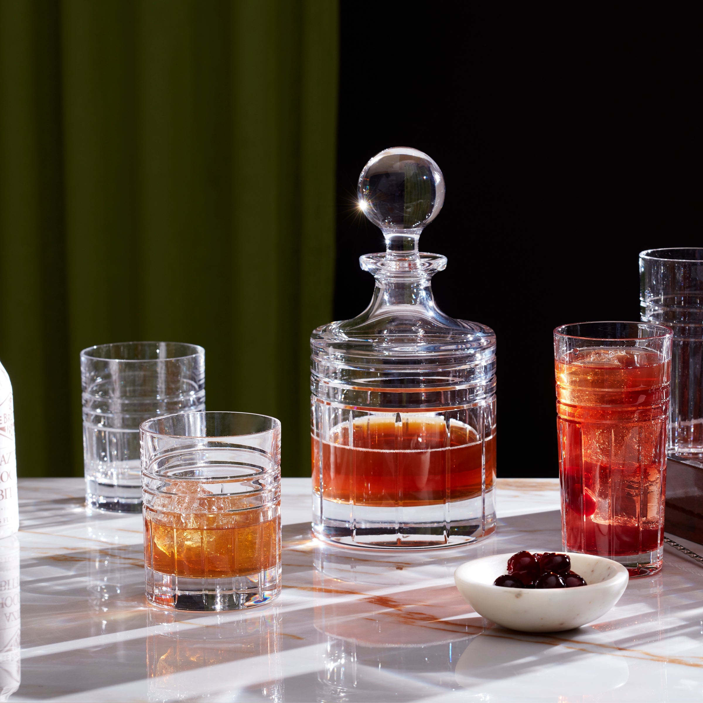 Lenox Heritage Lenox Heritage Tempo Crystal 5-Piece Whiskey Set - Image 2