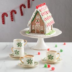Alternative view of Lenox Heritage Lenox Heritage Holiday Espresso Cup & Saucer, Set of 4