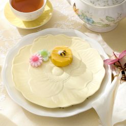 Alternative view of Lenox Heritage Lenox Heritage Butterfly Meadow Floral Yellow Accent Plates, Set of 4