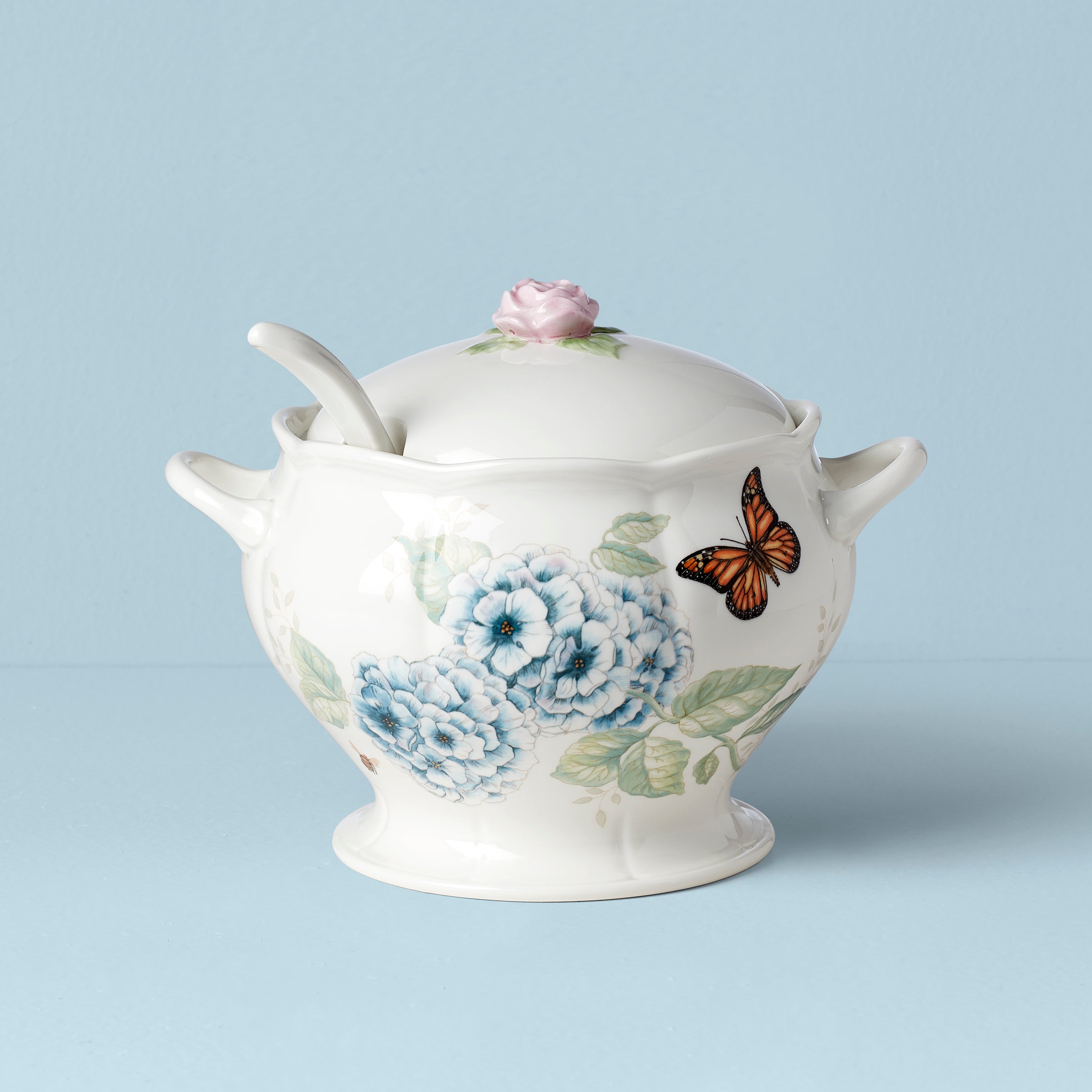 Lenox Heritage Lenox Heritage Butterfly Meadow 2-Piece Tureen & Ladle Set - Image 2