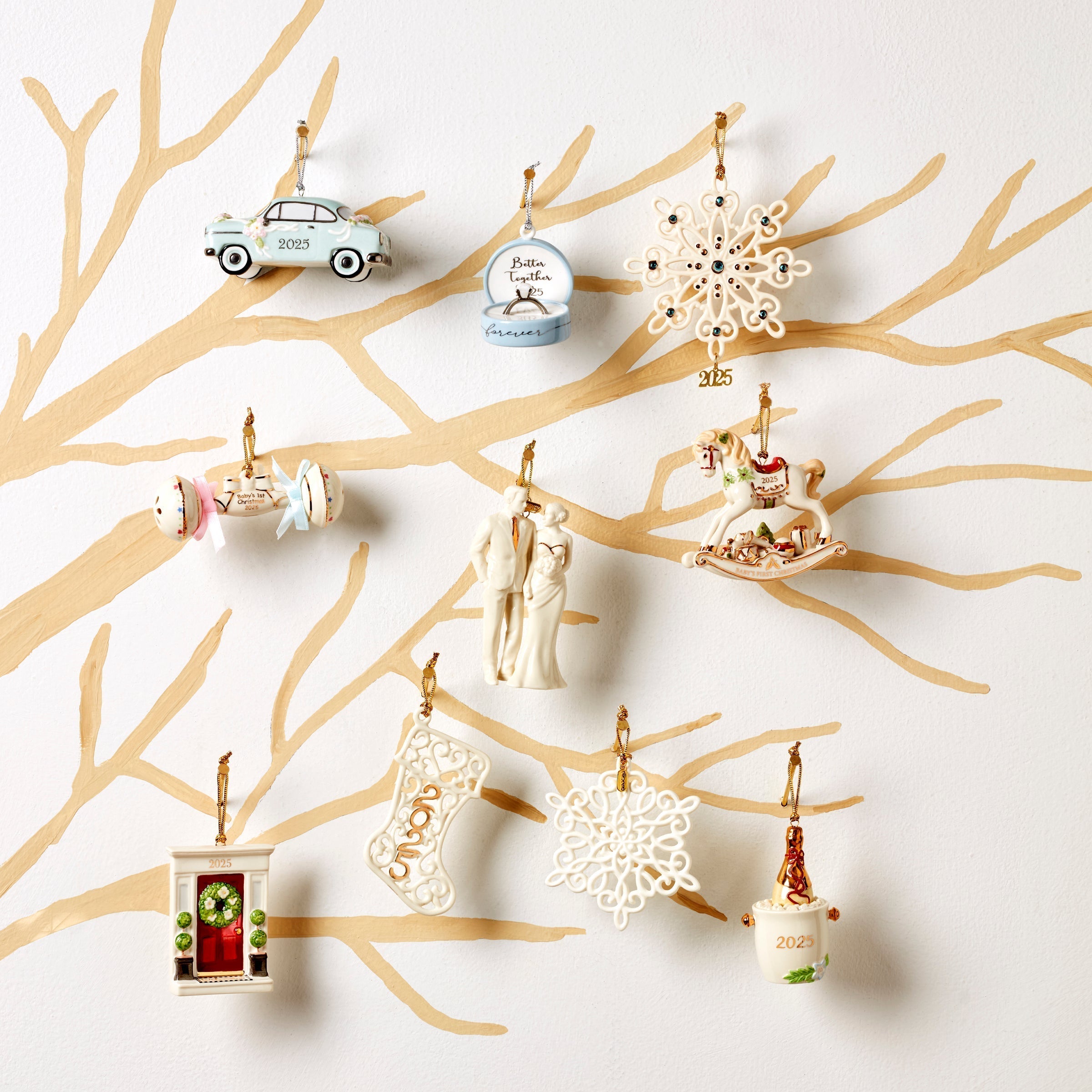 Lenox Heritage Lenox Heritage 2025 Snow Fantasies Snowflake Ornament - Image 3
