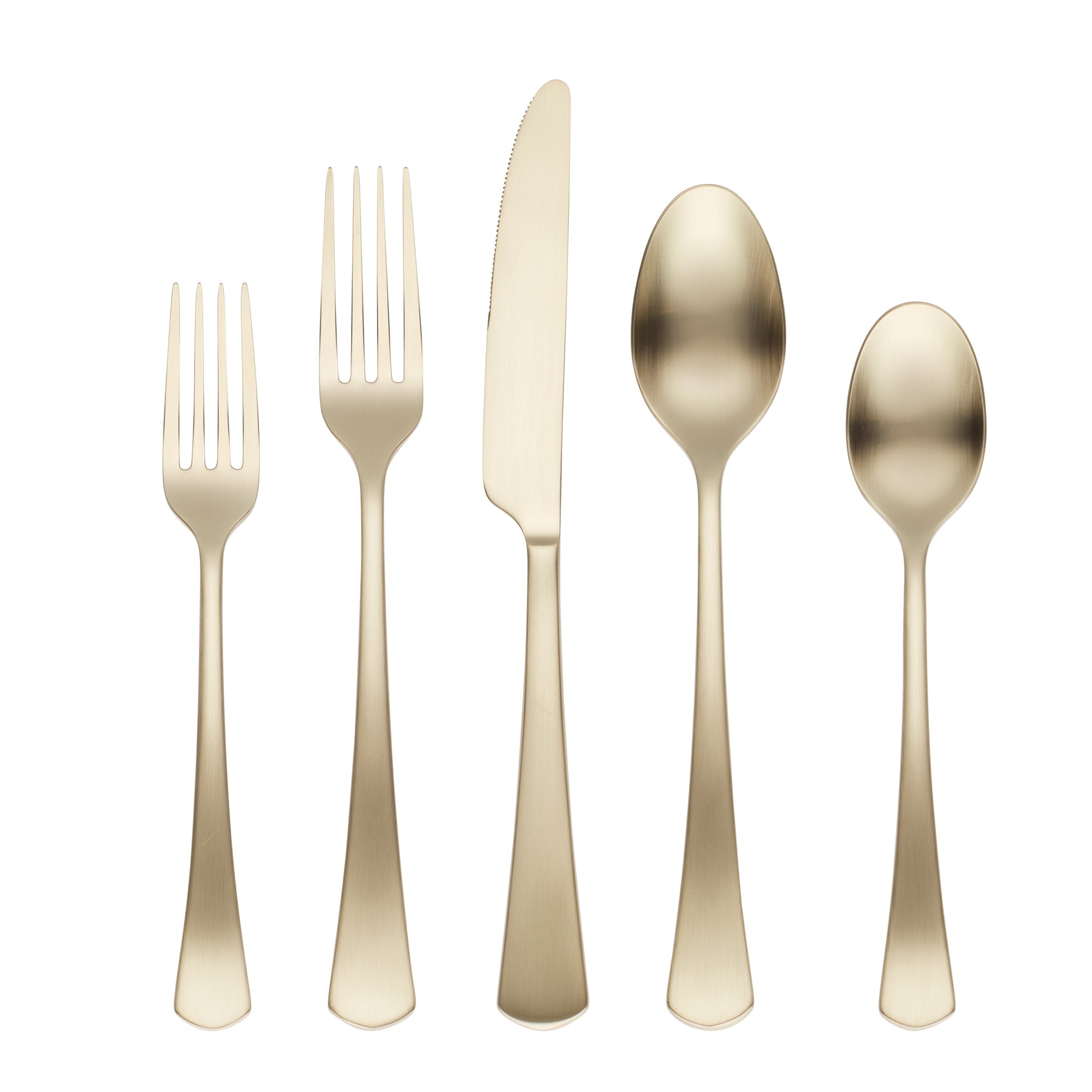 Lenox Heritage Lenox Heritage Morgan Champagne Satin 20-Piece Flatware Set