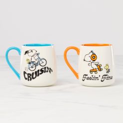 Alternative view of Lenox Heritage Lenox Heritage Peanuts Mugs Cruisin'-Feelin' Fine, Set of 2