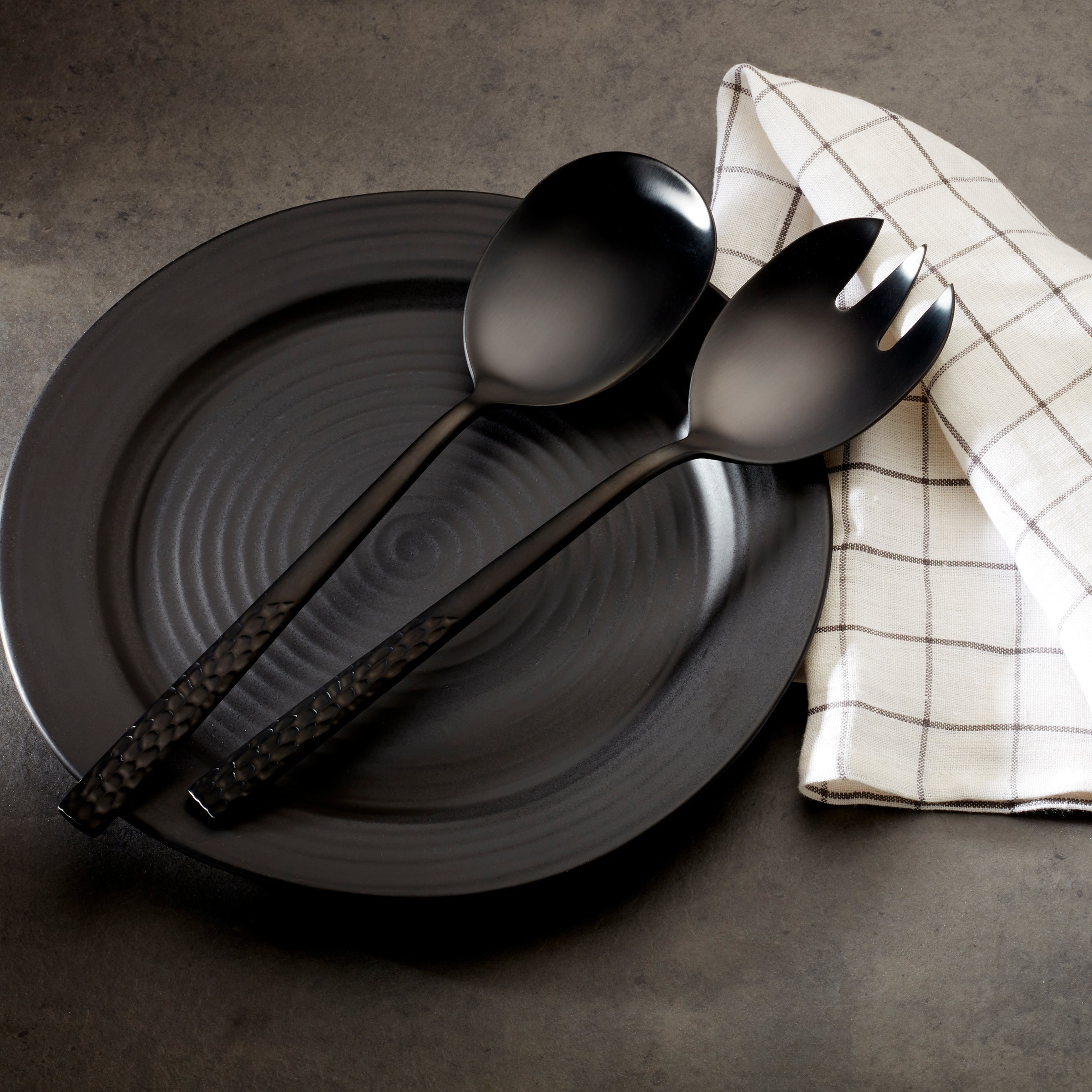 Lenox Heritage Lenox Heritage Mezze Midnight 2-Piece Salad Servers - Image 2