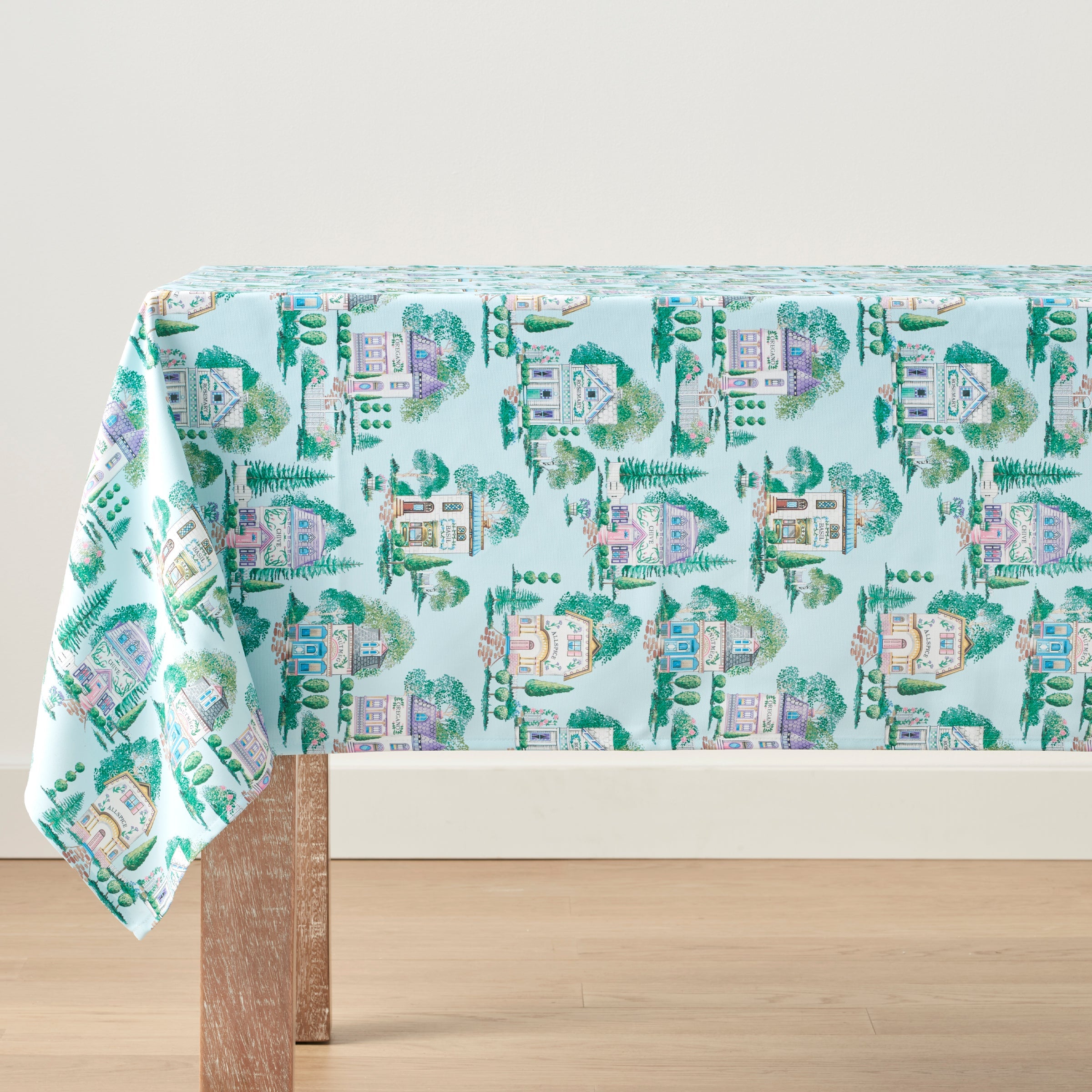 Lenox Heritage Lenox Heritage Lenox Spice Village Allover 60x84 Tablecloth