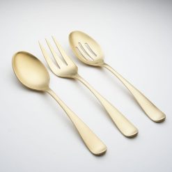 Lenox Heritage Lenox Heritage Rhiannon Champagne Satin 3-Piece Hostess Set