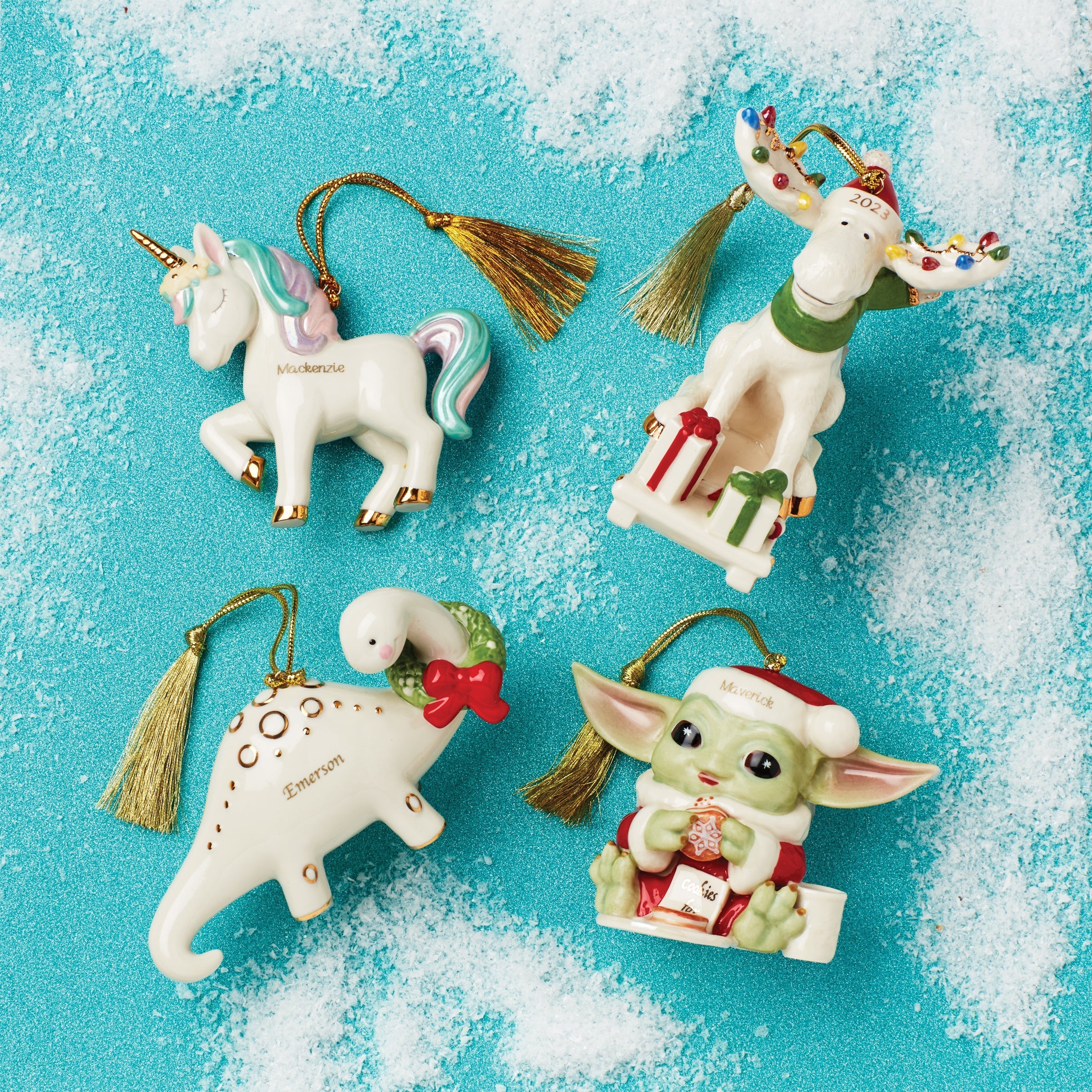 Lenox Heritage Lenox Heritage Personalized Grogu Ornament - Image 2