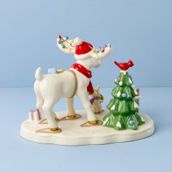 Alternative view of Lenox Heritage Lenox Heritage Marcel The Moose Delivering Gifts Figurine